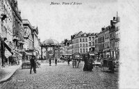 carte postale de Namur Place d'Armes