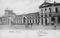 carte postale de Namur La Gare