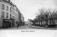 carte postale de Namur La rue Mathieu