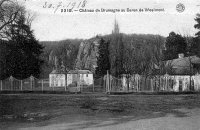 carte postale ancienne de Brumagne Château de Brumagne au Baron de Woelmont