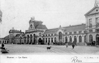 carte postale de Namur La Gare