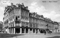 carte postale de Namur Place d'Armes