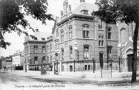 carte postale de Namur L'Hôpital porte St-Nicolas