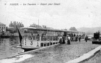 postkaart van Namen Les Touristes - Départ pour Dinant