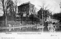 carte postale ancienne de Salzinnes Campagne du Pensionnat des Srs de N.D.de Namur