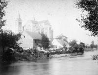 carte postale ancienne de Rochefort Vue générale