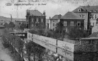 carte postale ancienne de Couvin Le Canal