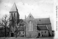 carte postale ancienne de Han-sur-Lesse La nouvelle église