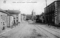 carte postale ancienne de Han-sur-Lesse La rue principale