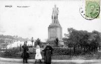 carte postale de Namur Place Léopold Ier