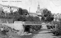 carte postale ancienne de Rochefort Le pont des Récollets