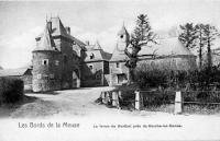 carte postale ancienne de Marche-les-Dames La ferme de Warthet