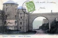 carte postale de Namur Château des Comtes