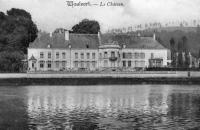 carte postale ancienne de Waulsort Le Château