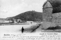 carte postale ancienne de Hastière Tourelle de l'ancienne abbaye