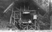 carte postale ancienne de Han-sur-Lesse Buvette des grottes