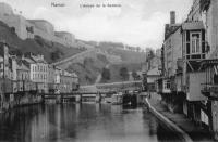 postkaart van Namen L'écluse de la Sambre