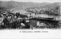 carte postale ancienne de Hastière Panorama