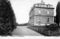 carte postale ancienne de Jemelle Château de la sapinière