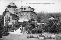 carte postale ancienne de Beez Villa de Mr Henri Gazet