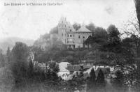 carte postale ancienne de Rochefort Les ruines et le château de Rochefort