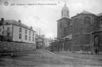 carte postale ancienne de Andenne Eglise et chapitre d'Andenne