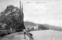carte postale de Namur La Meuse et La Plante