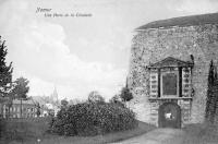 postkaart van Namen Une porte de la Citadelle