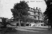 carte postale ancienne de Waulsort Hôtel Belle Vue