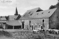 carte postale ancienne de Annevoie-Rouillon Ferme d'Annevoie