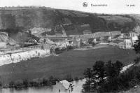 carte postale ancienne de Anseremme Le pont