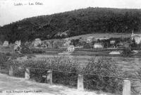 carte postale ancienne de Lustin Les villas