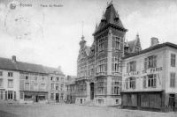 carte postale ancienne de Fosses-la-Ville Rue du Marché