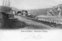 carte postale ancienne de Anseremme Vallée de la Meuse. Anseremme. L'Ecluse.