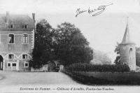 carte postale ancienne de Faulx-les-Tombes Château d'Arville