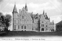 carte postale ancienne de Leignon Château de Leignon - Environs de Ciney