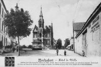 carte postale ancienne de Rochefort Hôtel de Ville