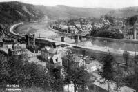 carte postale ancienne de Hastière Panorama