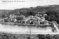 carte postale ancienne de Hastière Hastière Par Delà sorti de ses ruines