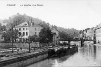 carte postale de Namur La Sambre et le Musée