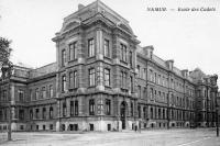 carte postale de Namur Ecole des Cadets