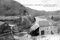 carte postale ancienne de Membre-sur-Semois Panorama de la vallée de la Semois