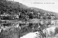 carte postale ancienne de Profondeville Les Villas vers Lustin