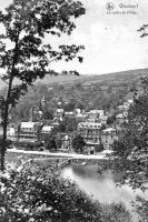 carte postale ancienne de Waulsort Le centre du village