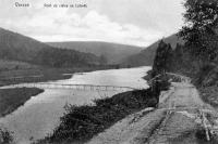 carte postale ancienne de Vresse-sur-Semois Pont de claies de Laforêt