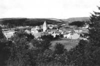 carte postale ancienne de Han-sur-Lesse Panorama