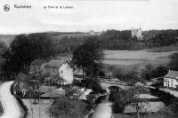 carte postale ancienne de Rochefort Le Pont et la Lomme