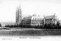 carte postale ancienne de Maredsous Vue de l'Abbaye