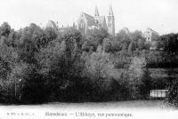 carte postale ancienne de Maredsous L'Abbaye, vue panoramique