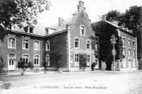 carte postale ancienne de Anseremme Route de Dinant - Hôtel Beau-Séjour